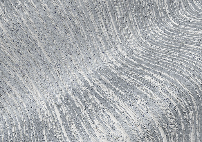 Cascade, Silver Stream - Twist&Fit Roman Blind - Image 4